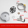 Automatic Cup Washer — High-Pressure Glass Rinser for Kitchen Sink | One-Press Cup & Mug Cleaner